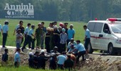 Máy bay rơi ở Phú Yên: Thêm hình ảnh công tác cứu hộ, cứu nạn tại hiện trường