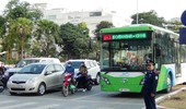 Hà Nội: 20 xe buýt nhanh BRT lăn bánh vào giờ cao điểm