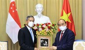 Hợp tác chặt chẽ, củng cố mối quan hệ tốt đẹp Việt Nam - Singapore lên tầm cao mới 