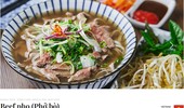 Phở bò Việt Nam lọt top 100 món ăn ngon nhất thế giới năm 2024
