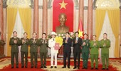 Thứ trưởng Bộ Công an Lê Quốc Hùng được thăng cấp bậc hàm Thượng tướng