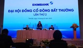 Eximbank ĐHCĐ bất thường thành công, Chủ tịch lên tiếng về nghi vấn "thao túng cổ phiếu"