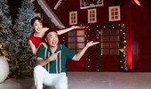Thu Trang, Tiến Luật chụp ảnh Noel tình tứ nhưng mái tóc Tiến Luật “gây bão” dư luận 