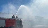 Thực tập quy mô, dập tắt đám cháy ở khu công nghiệp Thạch Thất - Quốc Oai