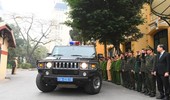 Công an Hà Nội ra quân bảo vệ tuyệt đối an toàn Đại hội Đảng lần thứ XIII