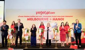 Vietjet khai trương đường bay thẳng kết nối Melbourne với Hà Nội