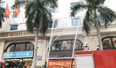 Diễn tập phương án chữa cháy tại Công ty Cổ phần TMDV Tổng hợp Hai Bà Trưng