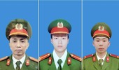 Cấp Bằng Tổ quốc ghi công cho 3 chiến sĩ Công an hy sinh khi chữa cháy tại Quan Hoa
