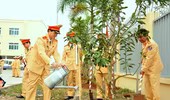 Cục CSGT phát động "Tết trồng cây xuân Đinh Dậu"