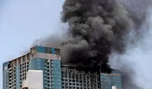 Cháy tại tòa nhà cao 28 tầng ở Abu Dhabi