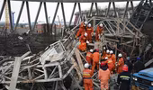 Sập công trình xây dựng tại Trung Quốc, ít nhất 67 người chết