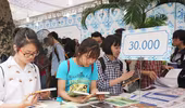 Hội sách ở Hà Nội đạt doanh thu trên 10 tỷ đồng