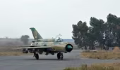 Máy bay quân đội Syria rơi ngay sau khi vừa cất cánh ở Hama