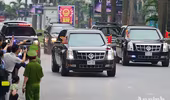 Cận cảnh dàn xe chuyên dụng, chống đạn chở Tổng thống Mỹ