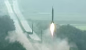 Triều Tiên phóng 4 tên lửa không xác định đáp trả "Đại bàng non"