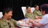 Hơn 250 chiến sỹ Công an tình nguyện hiến máu cứu người