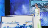 Đấu giá tranh, Hoa hậu Dương Kim Ánh quyên tiền giúp đỡ người nghèo