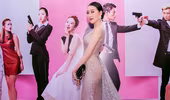 Hoa hậu Huỳnh Thuý Anh diện đầm xuyên thấu tái xuất quyến rũ