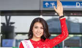 Lệ Hằng lên đường chinh phục Miss Universe