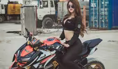 Kawasaki Z1000 tôn dáng quyến rũ của "bản sao Ngọc Trinh"