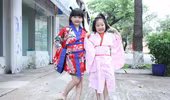 Á quân Vietnam's got talent Bích Ngọc đáng yêu trong trang phục kimono 