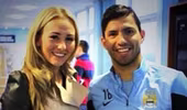 Aguero hẹn hò với nữ cầu thủ của Man City