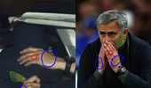 Tranh cãi về bức ảnh Mourinho chạy trốn khỏi Cobham