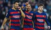 Messi, Neymar và Suarez phá kỷ lục ghi bàn cho Barcelona