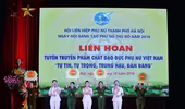 Phụ nữ CATP Hà Nội giành giải Đặc biệt trong Liên hoan tuyên truyền