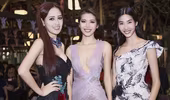 Hoa hậu Mai Phương Thúy hội ngộ siêu mẫu Hoàng Thùy và Minh Tú tại lãnh sự quán Anh