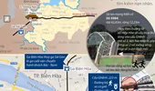 Infographic: Toàn cảnh vụ sà lan đâm sập hai nhịp cầu Ghềnh