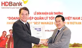 HDBank tiếp tục nhận giải "Doanh nghiệp quản lý tốt nhất" của Euromoney