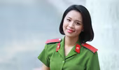Nữ thủ khoa đầu tiên của ĐH PCCC được phong quân hàm Trung úy