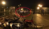 Đâm người nằm la liệt trên cầu vượt Chùa Bộc, lái xe taxi hoảng loạn nhảy cầu