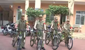 Cấp 100 xe đạp chuyên dụng cho lực lượng bảo vệ dân phố