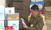 Thu giữ hơn 200 thùng bánh kẹo không rõ nguồn gốc 
