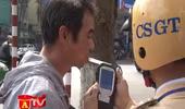 Lực lượng CSGT ra quân xử phạt nồng độ cồn mùa lễ hội