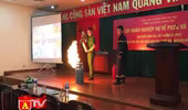 Tập huấn công tác PCCC cho các cơ sở sản xuất, kho bãi