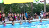 Phổ cập bơi cho 600 học sinh quận Cầu Giấy