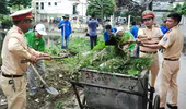 Tuổi trẻ Công an Thủ đô góp hành động nhỏ, làm đẹp phố phường