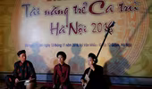 Khai mạc Liên hoan Tài năng trẻ ca trù Hà Nội năm 2016