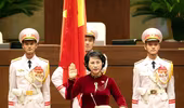 Lễ tuyên thệ của Chủ tịch Quốc hội khóa XIV Nguyễn Thị Kim Ngân
