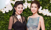 Hoa hậu Mỹ Linh "đọ" sắc với đàn chị Ngọc Hân 