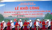 Khởi công cầu vượt nút giao đường Cổ Linh và cầu Vĩnh Tuy