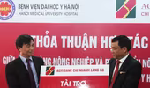 Agribank tài trợ 1,3 tỷ đồng cho Bệnh viện Đại học Y Hà Nội