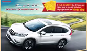 Honda CR--V tham gia "cuộc đua" khuyến mại