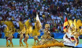 Chùm ảnh: Lễ bế mạc World Cup 2014 đậm chất Nam Mỹ