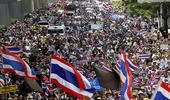Lực lượng biểu tình Thái Lan ra tối hậu thư cho chính phủ 