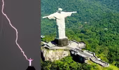 Tượng Chúa Kitô ở Rio de Janeiro bị… sét đánh mất một ngón tay 