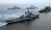 Nga, Ấn Độ diễn tập hải quân tại biển Nhật Bản